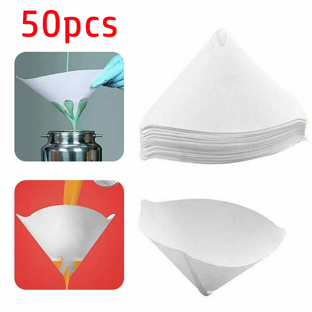 Brand New and High Quality 190 Mu Filter Nylon Mesh Paint Strainers in 50 Piece Pack Suitable for DIY or Professional Use
Brand New and High Quality 190 Mu Filter Nylon Mesh Paint Strainers in 50 Piece Pack Suitable for DIY or Professional Use