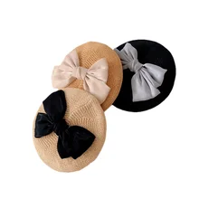 Summer Straw Beret Hat for Baby Girls Sweet Big Bow Princess Hats Travel Children Cap Baby Accessories Baby Accessories 5 Colors
Summer Straw Beret Hat for Baby Girls Sweet Big Bow Princess Hats Travel Children Cap Baby Accessories Baby Accessories 5 Colors