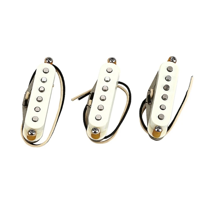 Electric Guitar Pickup Ceremic Magnet Middle Bridge Single Coil Pickups & Screws
Electric Guitar Pickup Ceremic Magnet Middle Bridge Single Coil Pickups & Screws