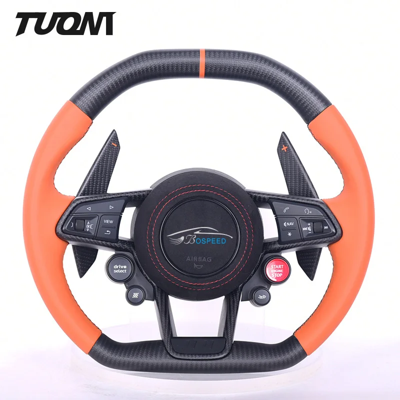 Carbon Fiber Steering Wheel For Audi R8 TTS TTRS Rs3 Rs4 Rs5 Rs6 Rs7 S3 S4 S5 A1 A3 A4 A4L A5 Racing Wheel
Carbon Fiber Steering Wheel For Audi R8 TTS TTRS Rs3 Rs4 Rs5 Rs6 Rs7 S3 S4 S5 A1 A3 A4 A4L A5 Racing Wheel