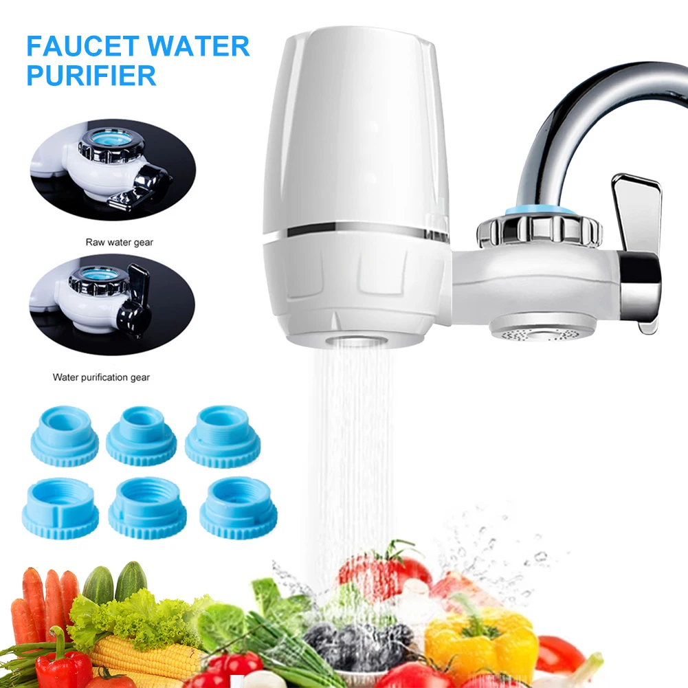 Faucet Filter for Kitchen Sink Faucet Mount Water Filtration System for Tap Water Purifier 2 Modes Reduce Chlorine Hard Metal
Faucet Filter for Kitchen Sink Faucet Mount Water Filtration System for Tap Water Purifier 2 Modes Reduce Chlorine Hard Metal