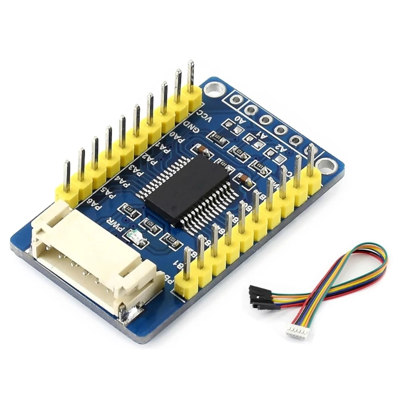 MCP23017 Плата расширения I2C Добавьте поддержку 16 контактов. Используйте 8 модулей расширения до 128 контактов ввода-вывода
MCP23017 Плата расширения I2C Добавьте поддержку 16 контактов. Используйте 8 модулей расширения до 128 контактов ввода-вывода