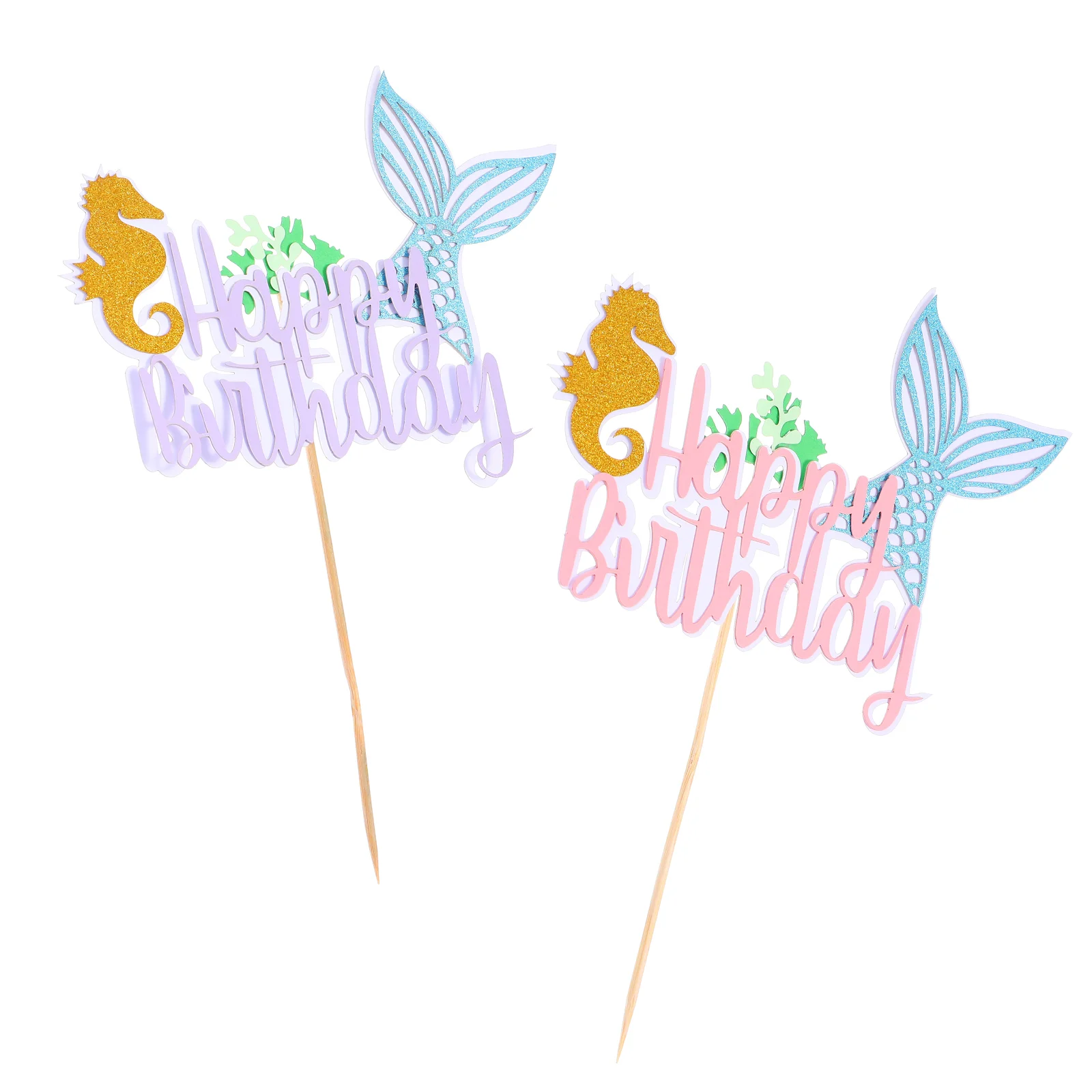 Decor Cake Picks Mermaid Toppers Happy Birthday for Girl Decorations Child Sea Themed
Decor Cake Picks Mermaid Toppers Happy Birthday for Girl Decorations Child Sea Themed
