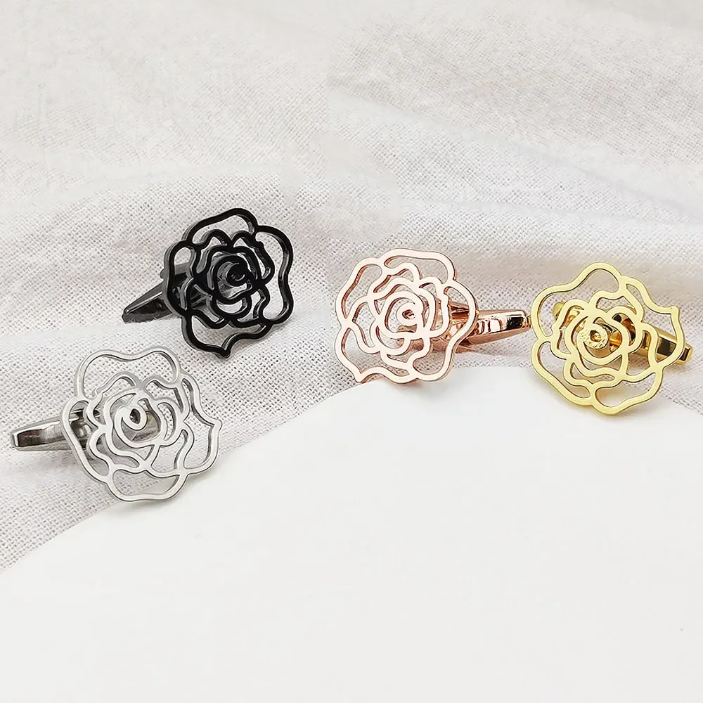 Personalized Fashion Rose Flowers Pattern Shirt Cufflinks Trend Men Stainless Steel Suit Sleeve Accessories Birthday Party Gifts
Personalized Fashion Rose Flowers Pattern Shirt Cufflinks Trend Men Stainless Steel Suit Sleeve Accessories Birthday Party Gifts