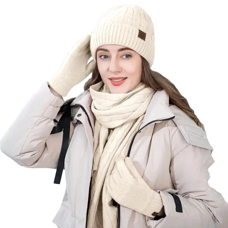 Womens Winter Hats And Gloves Set 3 In 1 Winter Beanie Scarf Gloves Set Winter Gifts Soft Winter Hat Scarf And Gloves Winter Set
Womens Winter Hats And Gloves Set 3 In 1 Winter Beanie Scarf Gloves Set Winter Gifts Soft Winter Hat Scarf And Gloves Winter Set