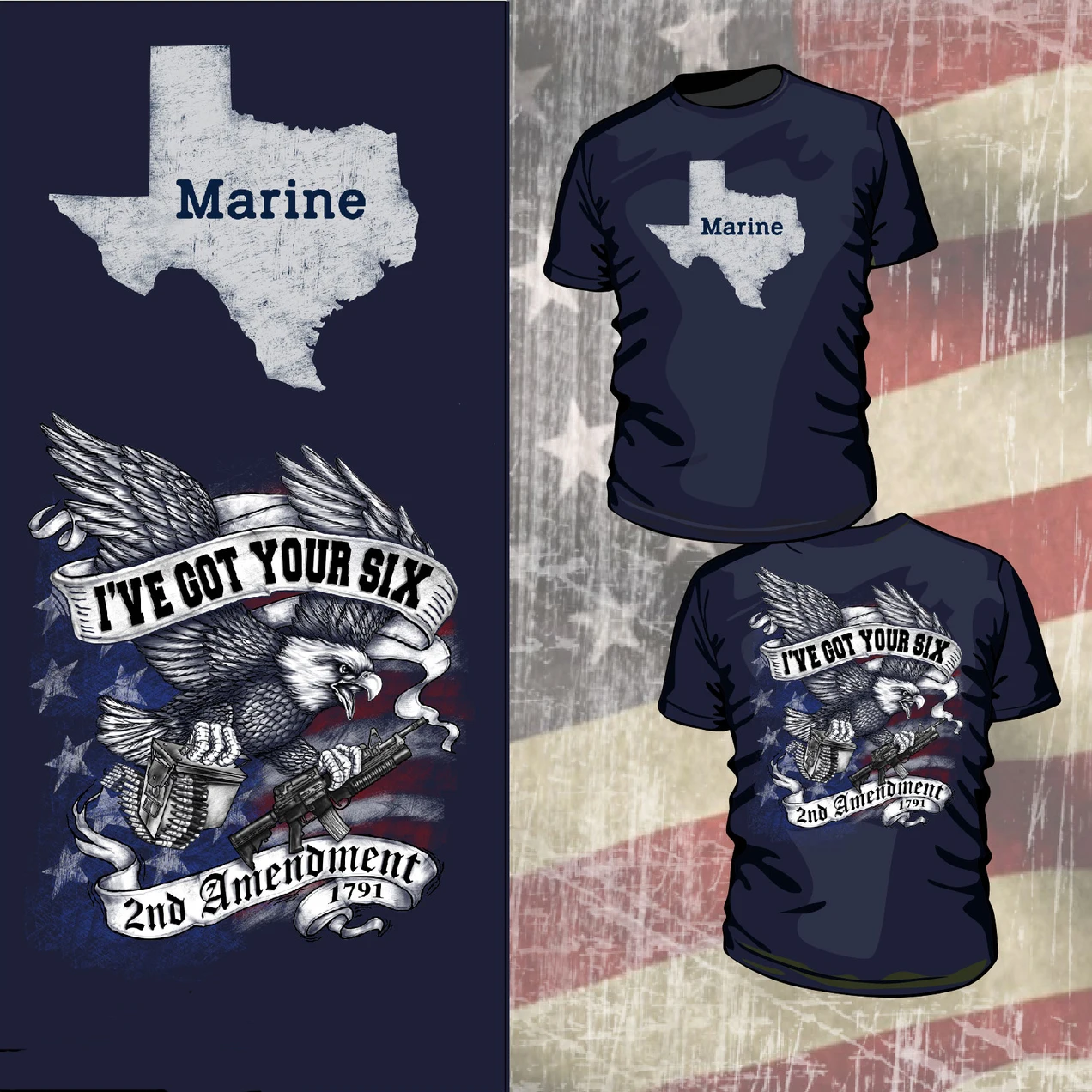 Texas Marine - 2nd Amendment T Shirt. Short Sleeve 100% Cotton Casual T-shirts Loose Top New Size S-3XL
Texas Marine - 2nd Amendment T Shirt. Short Sleeve 100% Cotton Casual T-shirts Loose Top New Size S-3XL