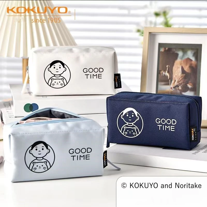 Japan KOKUYO Noritake Co branded Pen Pencil Case Multi-function Storage Bag Large Capacity Creative storage bag Stationery
Japan KOKUYO Noritake Co branded Pen Pencil Case Multi-function Storage Bag Large Capacity Creative storage bag Stationery