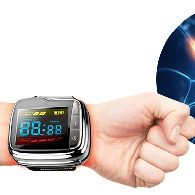 physiotherapy equipment semiconductor laser treatment instrument 650nm electronic laser therapy watch
physiotherapy equipment semiconductor laser treatment instrument 650nm electronic laser therapy watch
