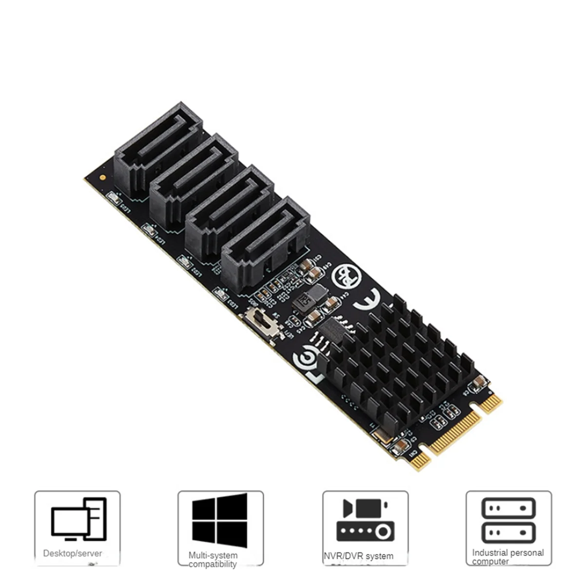M.2 Hard Disk Array Card Four Ports Support RAID 0/1/10Sata3 Disk Ssd Array Card UEFI BIOS Adapter Card
M.2 Hard Disk Array Card Four Ports Support RAID 0/1/10Sata3 Disk Ssd Array Card UEFI BIOS Adapter Card