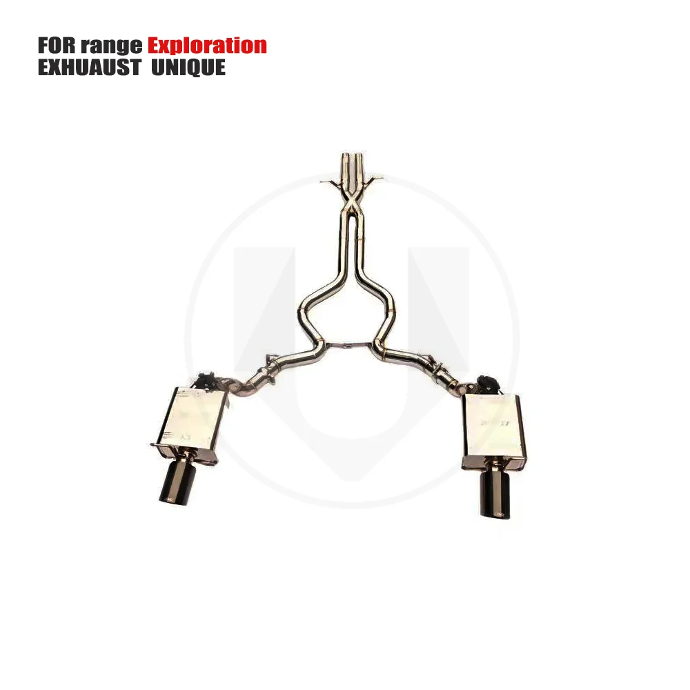 UNIQUE Stainless Steel Exhaust System Performance Catback is Suitable for Land Rover Exploration 3.0T Car Muffler
UNIQUE Stainless Steel Exhaust System Performance Catback is Suitable for Land Rover Exploration 3.0T Car Muffler