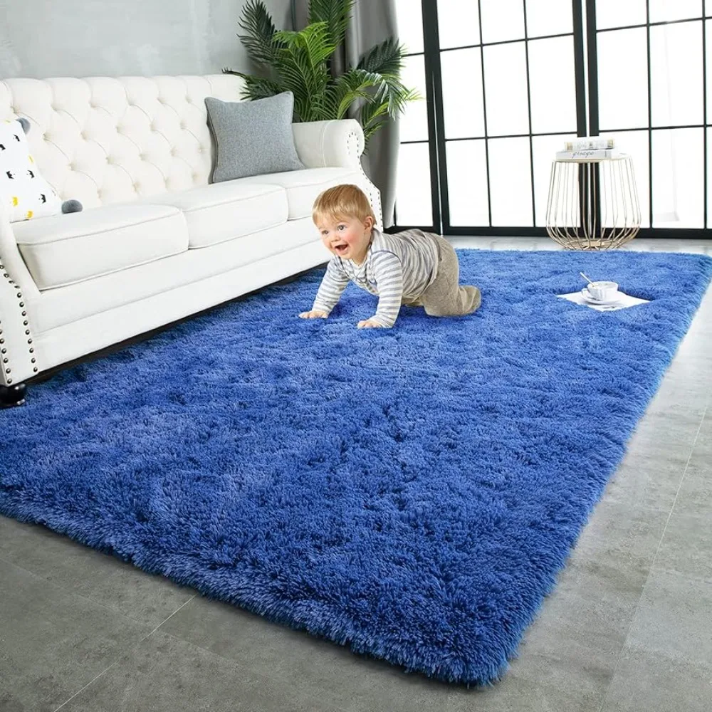 

Super Soft Shaggy Rugs Fluffy Carpets Feet Indoor Modern Plush Area Rugs for Living Room Bedroom Kids Carpet in the Bedroom Home