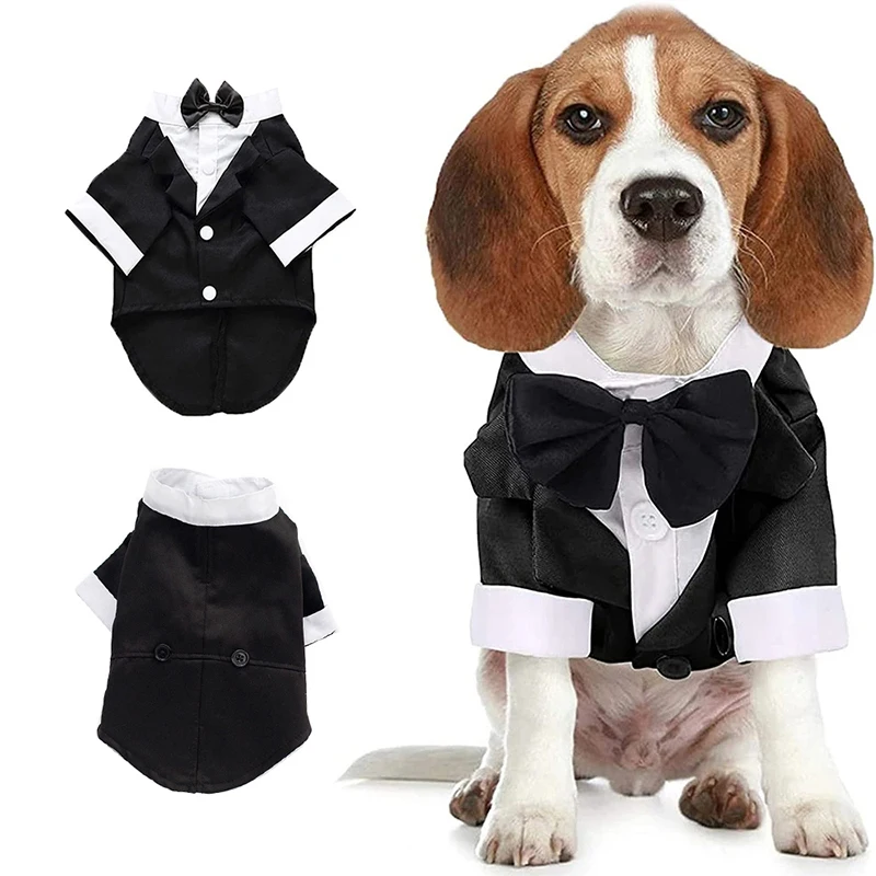 Dog Tuxedo Dog Suit Puppy Pet Tuxedo Wedding Party Costume Dog Prince Bow Tie Shirt Formal Dog Weeding Attire Dogs Cats Clothes
Dog Tuxedo Dog Suit Puppy Pet Tuxedo Wedding Party Costume Dog Prince Bow Tie Shirt Formal Dog Weeding Attire Dogs Cats Clothes