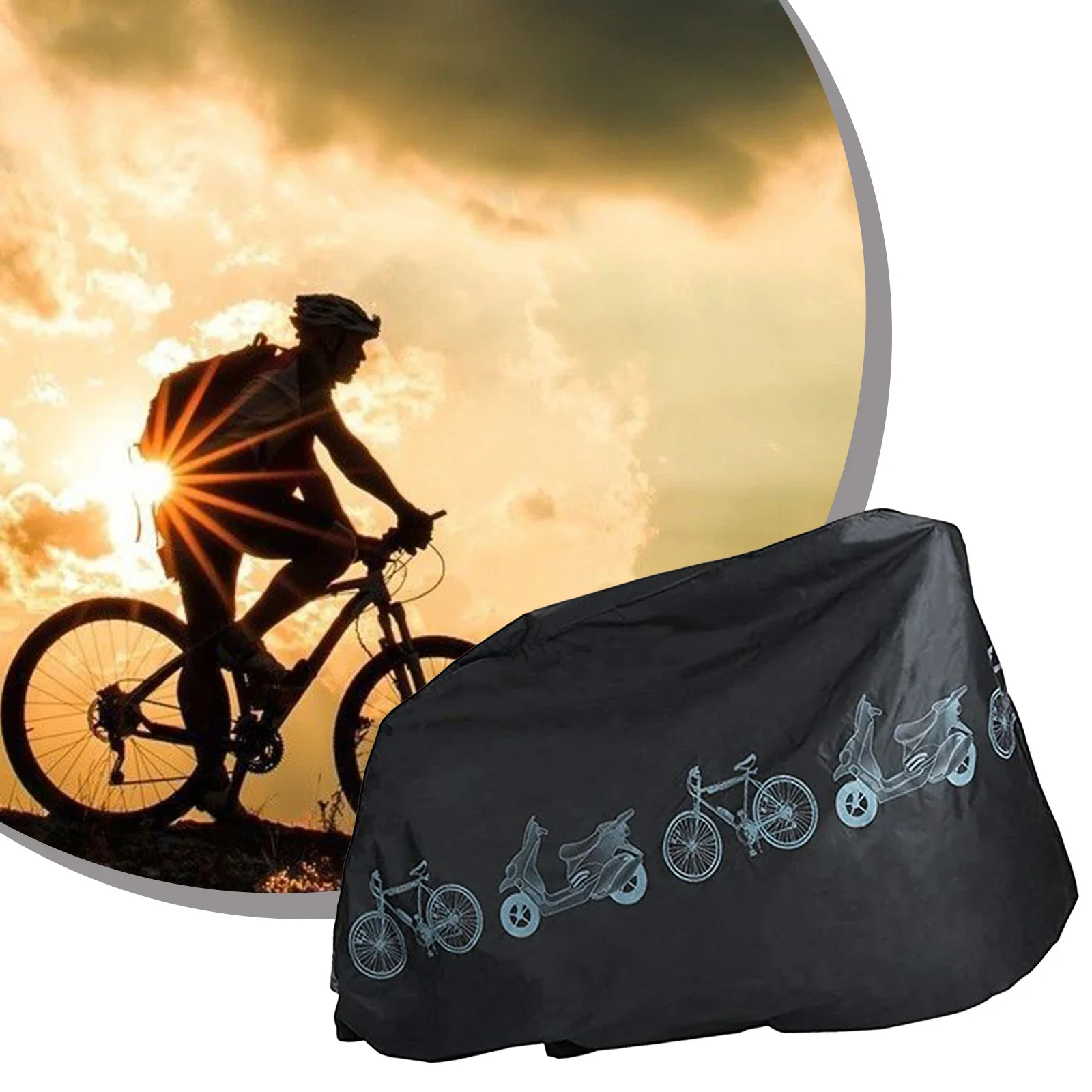 Outdoor Waterproof Bicycle Cover MTB Bike Rain Dustproof Case Motorcycle Scooter Anti-UV Polyester Bike Case Bike Accessories
Outdoor Waterproof Bicycle Cover MTB Bike Rain Dustproof Case Motorcycle Scooter Anti-UV Polyester Bike Case Bike Accessories