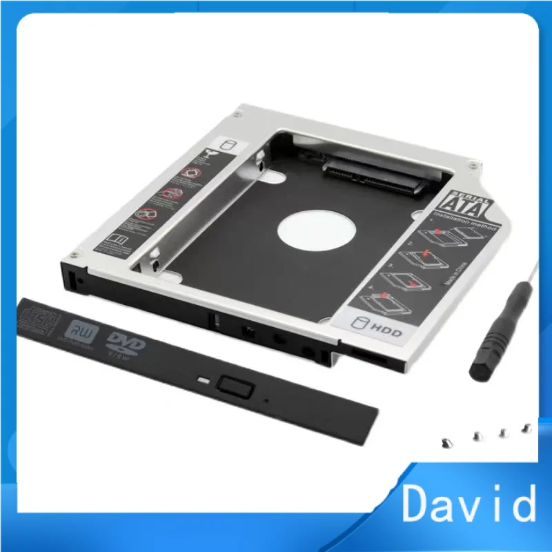 

12.7mm Sata 2nd SSD HDD caddy for Lenovo IdeaPad b550 b560 B570 B575 B580 B590 hard disk Kadi