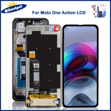 Ensemble écran tactile LCD de remplacement, 6.3 pouces, pour Motorola One Action XT2013, Original=