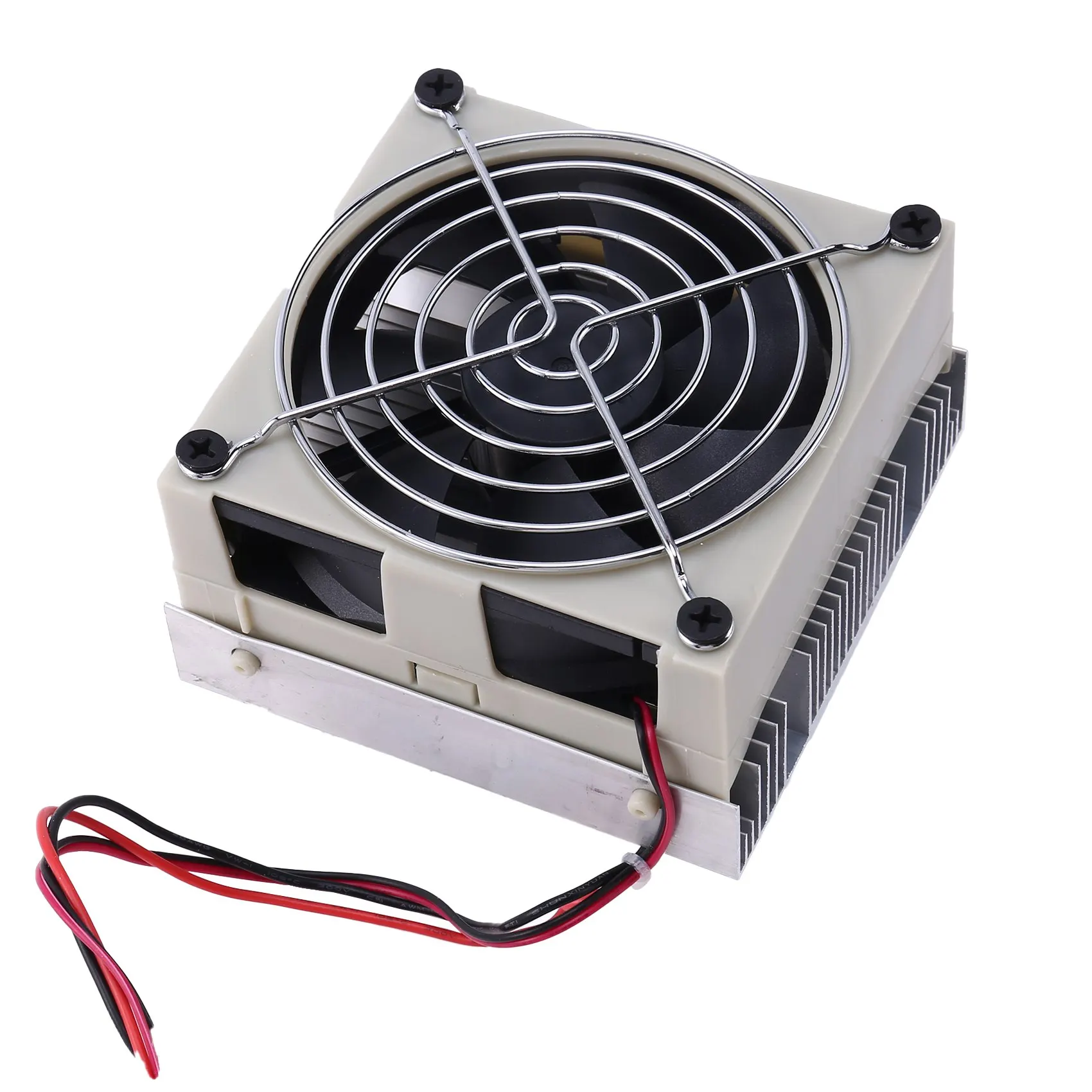 

DIY Thermoelectric Cooler Cooling System Semiconductor Refrigeration System Kit Heatsink Peltier Cooler for 10L Water