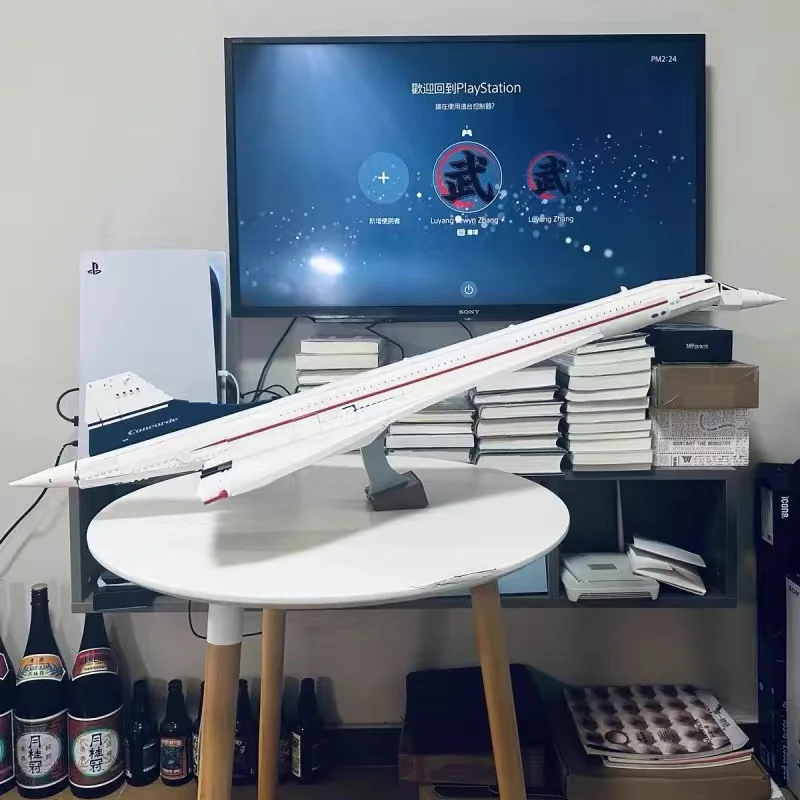 10318 Concorde Airbus MOC Building Blocks for Adults Technical 105CM AirPlane Model Brick Educational Toys for Christmas Gifts
10318 Concorde Airbus MOC Building Blocks for Adults Technical 105CM AirPlane Model Brick Educational Toys for Christmas Gifts