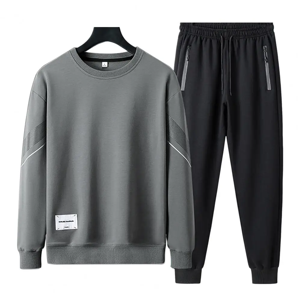 Spring Autumn High-quality Men's Suit Pullover Round Neck Hoodies Trousers Men's Suit Casual Sports Training Clothing Brand Set
Spring Autumn High-quality Men's Suit Pullover Round Neck Hoodies Trousers Men's Suit Casual Sports Training Clothing Brand Set