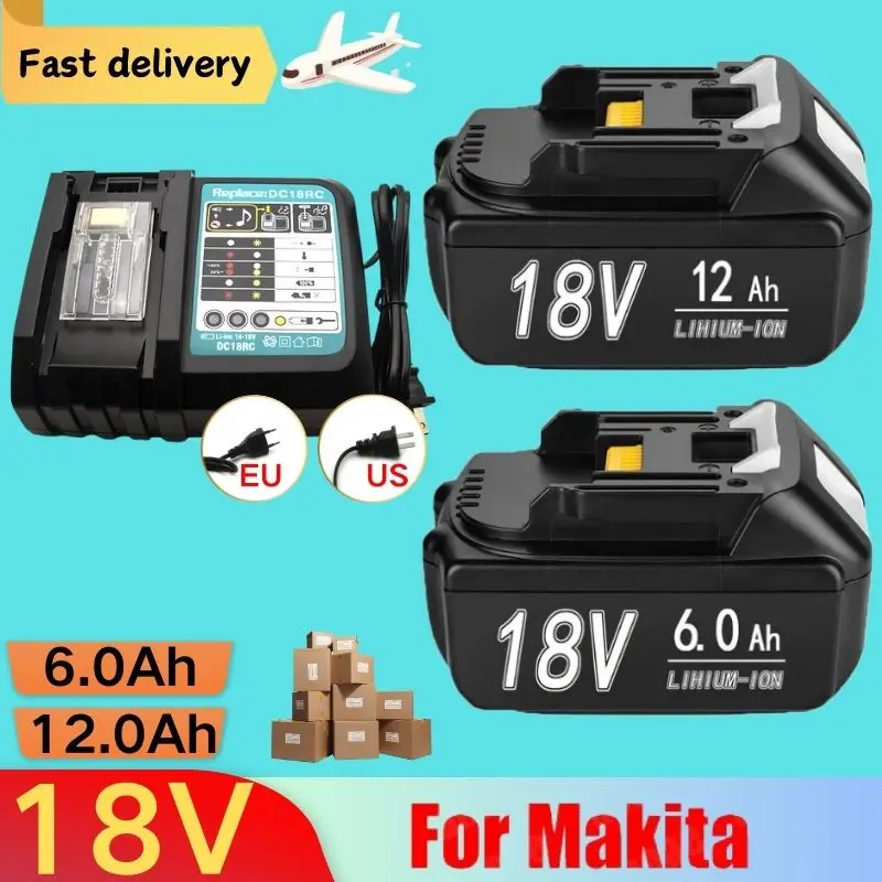 New 18V original Makita battery+DC1BRC charger rechargeable lithium-ion battery replacement MAKITA BL1880 BL1860 BL1830
New 18V original Makita battery+DC1BRC charger rechargeable lithium-ion battery replacement MAKITA BL1880 BL1860 BL1830