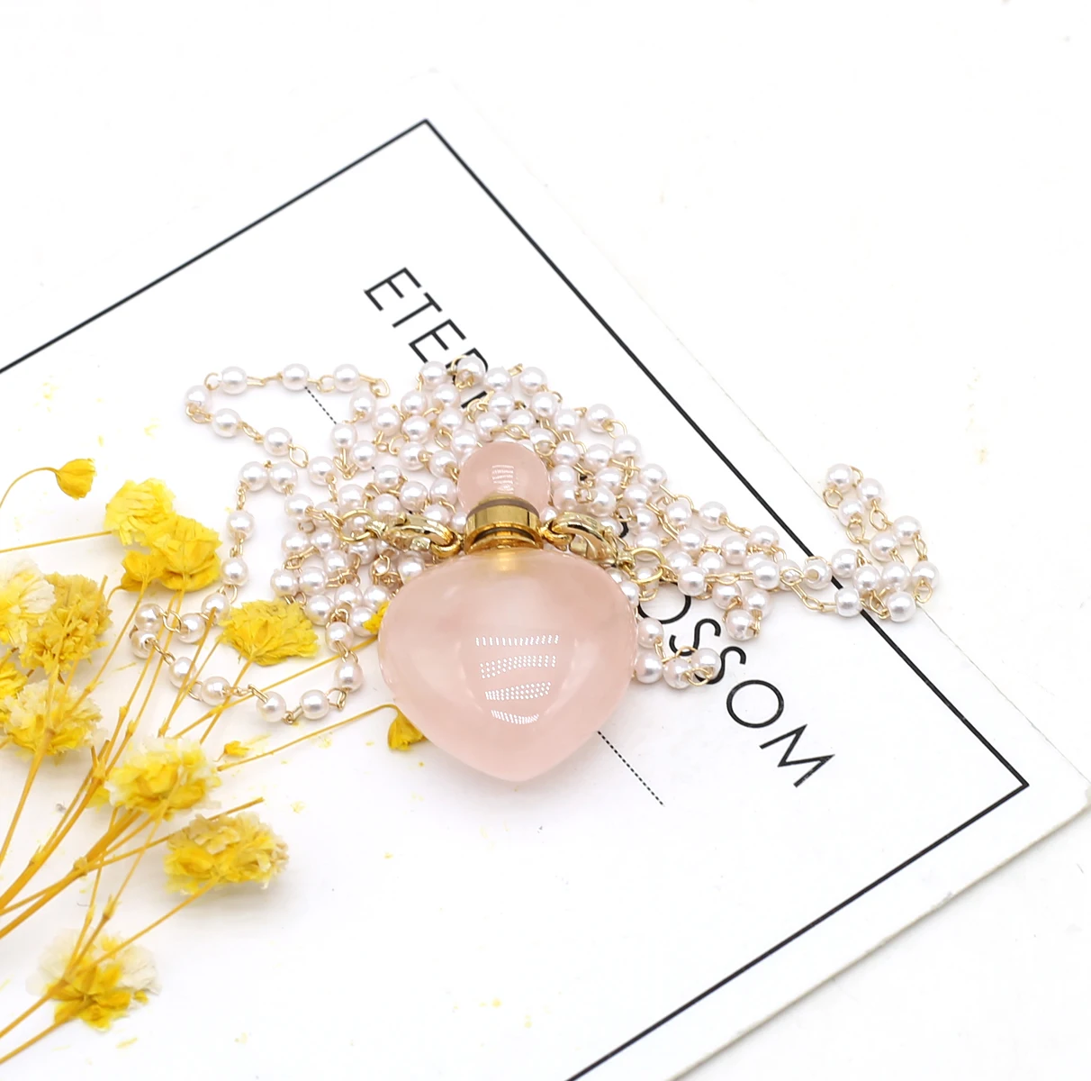 Natural Stone Pendant Necklace Charms Essential Oil Diffuser Women Pendant Necklace for Jewerly Party Gift 22x36x13mm
Natural Stone Pendant Necklace Charms Essential Oil Diffuser Women Pendant Necklace for Jewerly Party Gift 22x36x13mm