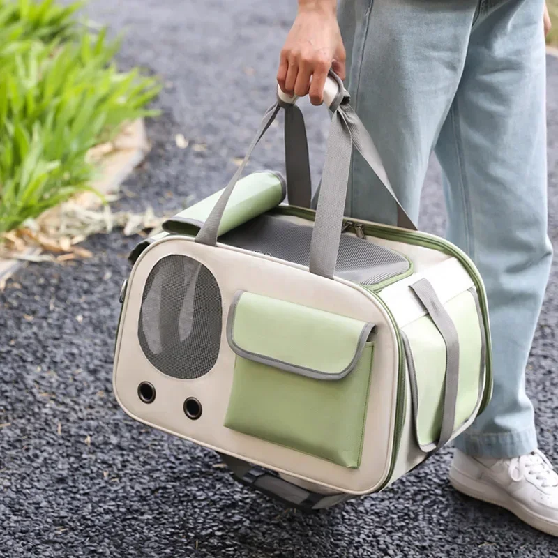 Shoulder Bag And Cats Cat Dogs Solid Color Carrier Breathable Cross-border Portable for Winter Pet
Shoulder Bag And Cats Cat Dogs Solid Color Carrier Breathable Cross-border Portable for Winter Pet