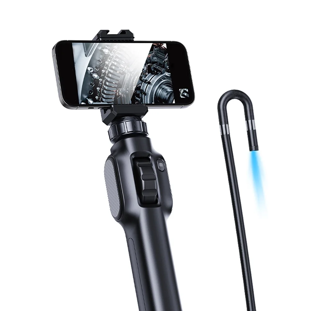 360° Rotary Endoscope Articulation Industrial Endoscope 8mm Cars Inspection Camera With 8 LEDS For IOS Android
360° Rotary Endoscope Articulation Industrial Endoscope 8mm Cars Inspection Camera With 8 LEDS For IOS Android