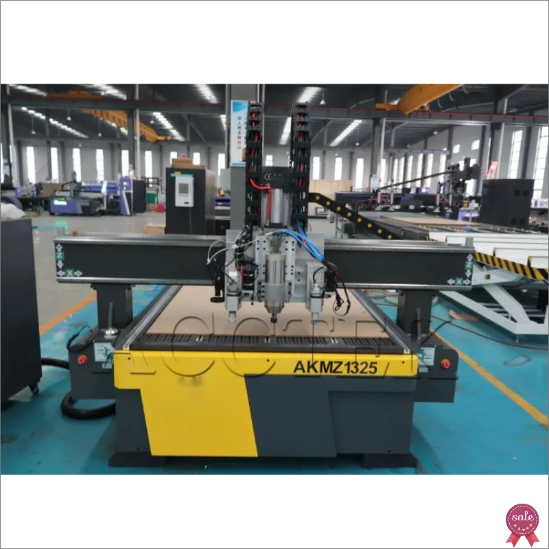 Combined CNC Machine Router Spindle+Oscillating Knife Cutter+Pressure Roller Multi-head Color Can Be Customized
Combined CNC Machine Router Spindle+Oscillating Knife Cutter+Pressure Roller Multi-head Color Can Be Customized