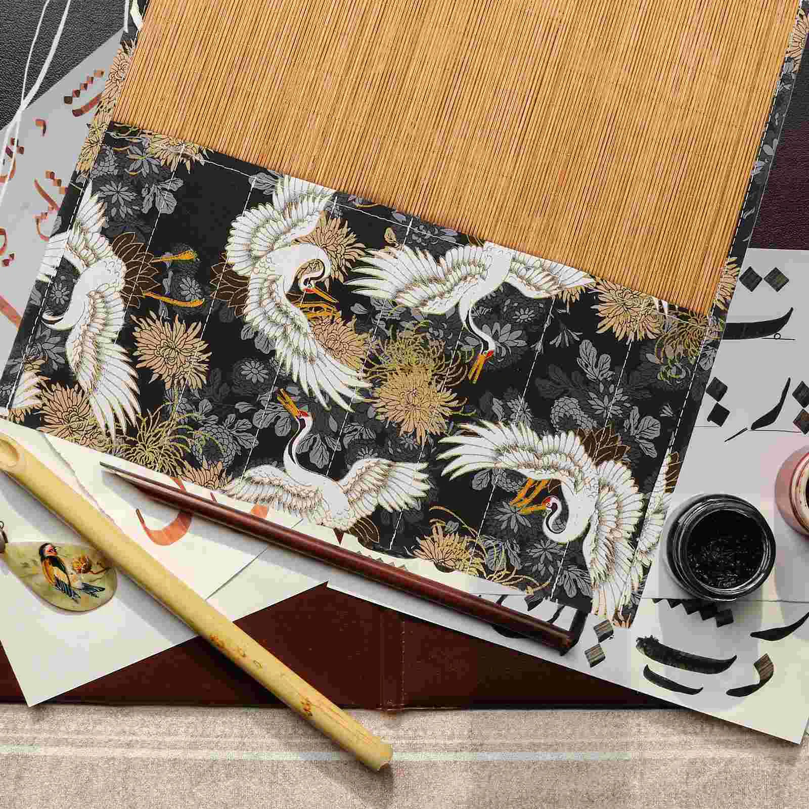 Brush Roller Pen Bag Painting Pouch Curtain Organizers Fabric Pencil Handmade Bookmarks Student
Brush Roller Pen Bag Painting Pouch Curtain Organizers Fabric Pencil Handmade Bookmarks Student