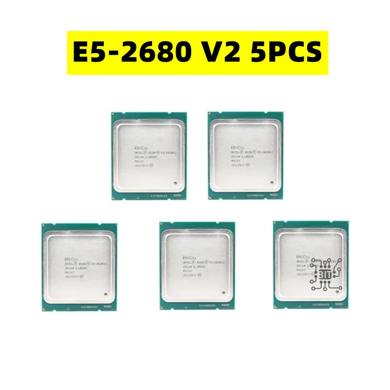5 шт. Xeon E5-2680 v2 E5 2680v2 E5 2680 v2 2,8 ГГц десятиядерный процессор с двадцатипоточным процессором 25 Мб 115 Вт LGA 2011 
5 шт. Xeon E5-2680 v2 E5 2680v2 E5 2680 v2 2,8 ГГц десятиядерный процессор с двадцатипоточным процессором 25 Мб 115 Вт LGA 2011