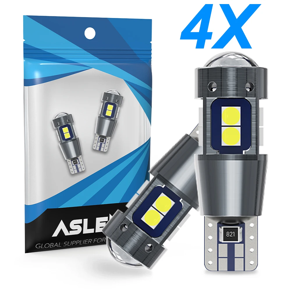 4PCS High Quality T10 W5W 168 192 Led Tail Light 3030 10smd 12V Auto Lamp CANBUS NO Error Car Marker Parking Bulb 6000K ASLENT
4PCS High Quality T10 W5W 168 192 Led Tail Light 3030 10smd 12V Auto Lamp CANBUS NO Error Car Marker Parking Bulb 6000K ASLENT