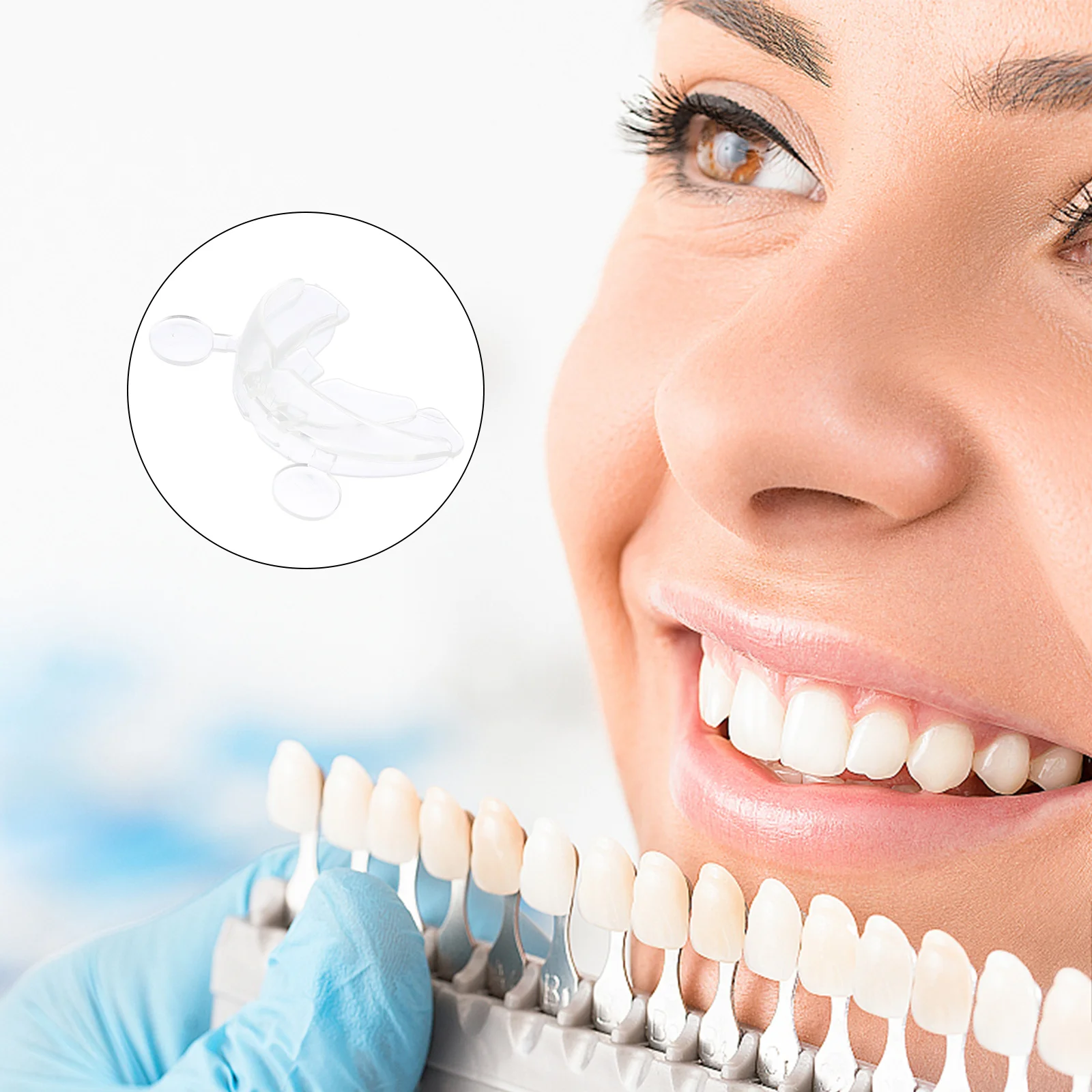 2 Pcs Braces Adults Tooth Corrector Holder Mouthguard Dental Sports White Silicone for Men and Women
2 Pcs Braces Adults Tooth Corrector Holder Mouthguard Dental Sports White Silicone for Men and Women