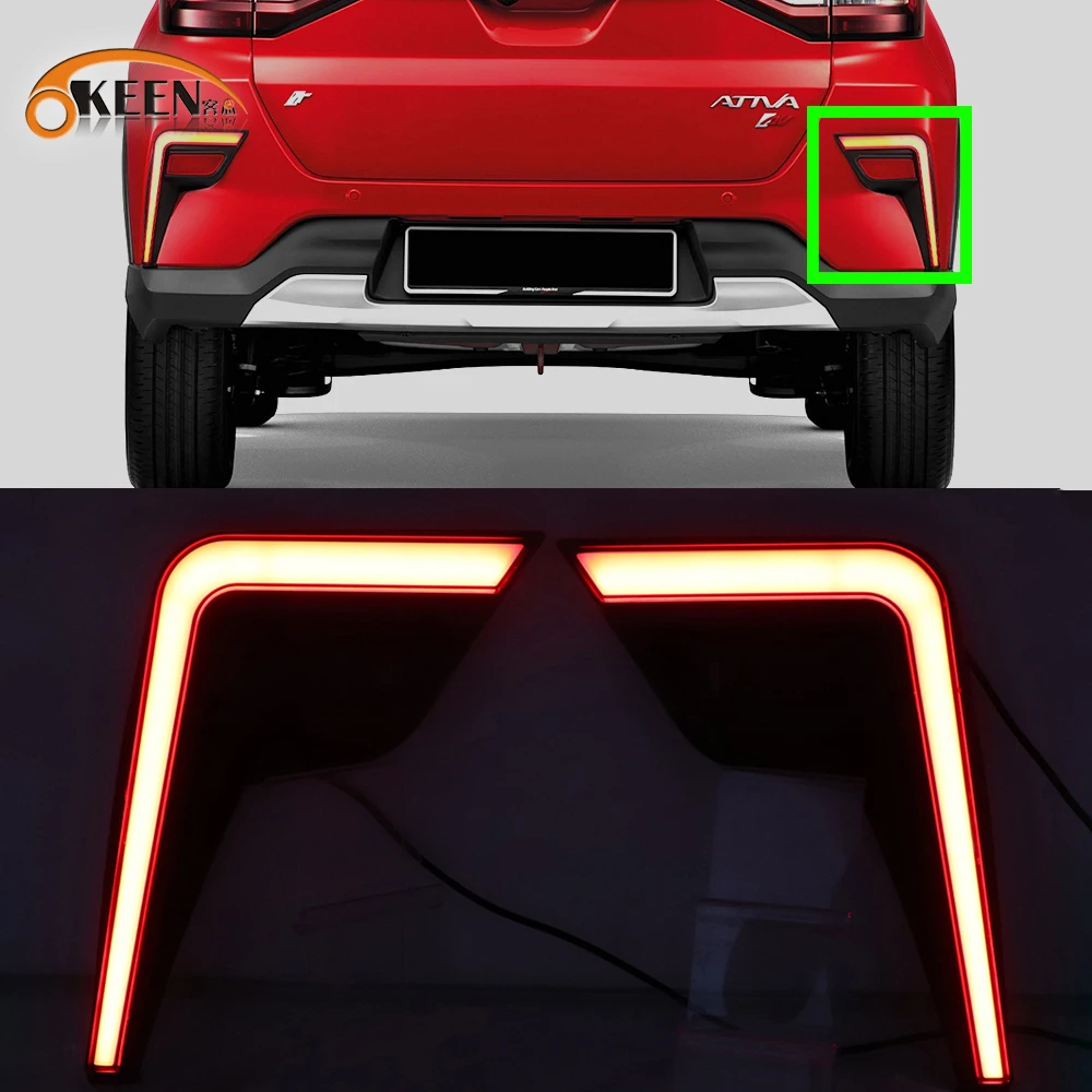 Led Rear Bumper Reflector Lights For Toyota Ativa 2020 2021 2022 Auto Tail Light Brake Taillight Signal Lamp Car Accessories 12v
Led Rear Bumper Reflector Lights For Toyota Ativa 2020 2021 2022 Auto Tail Light Brake Taillight Signal Lamp Car Accessories 12v