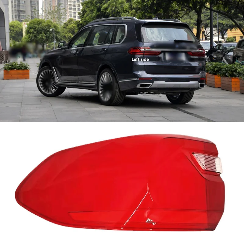 

for BMW X7 2019-2022 Car Rear Taillight Shell Brake Lights Shell Replace Auto Rear Shell Cover Lampshade