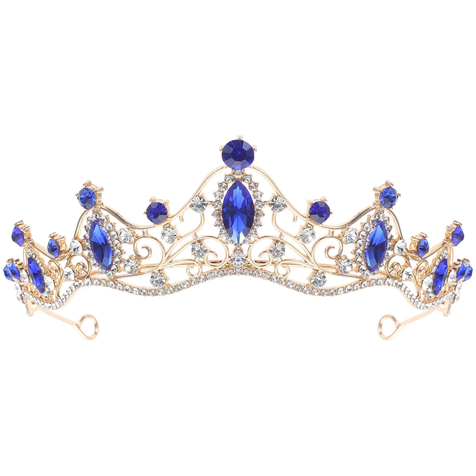 

Baroque Crown Tiara for Women Bridal Headdress Tiaras Small Bride Girls and Crowns Vintage Decor