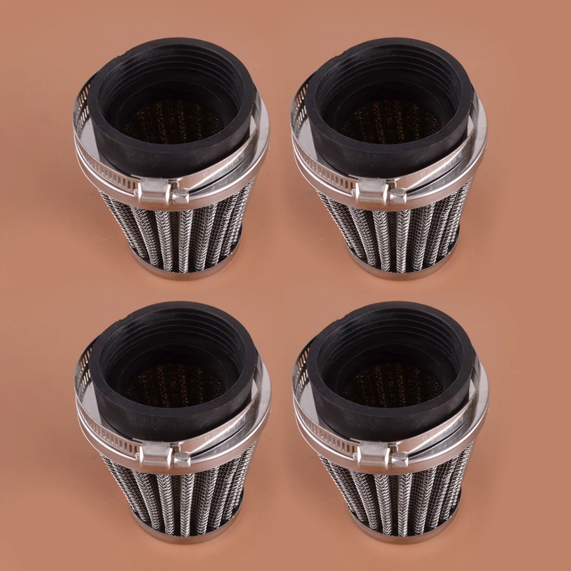 4Pcs 52mm Motorcycle Air Intake Filter Cleaner Pod Fit for Kawasaki Suzuki Yamaha High Quality New
4Pcs 52mm Motorcycle Air Intake Filter Cleaner Pod Fit for Kawasaki Suzuki Yamaha High Quality New