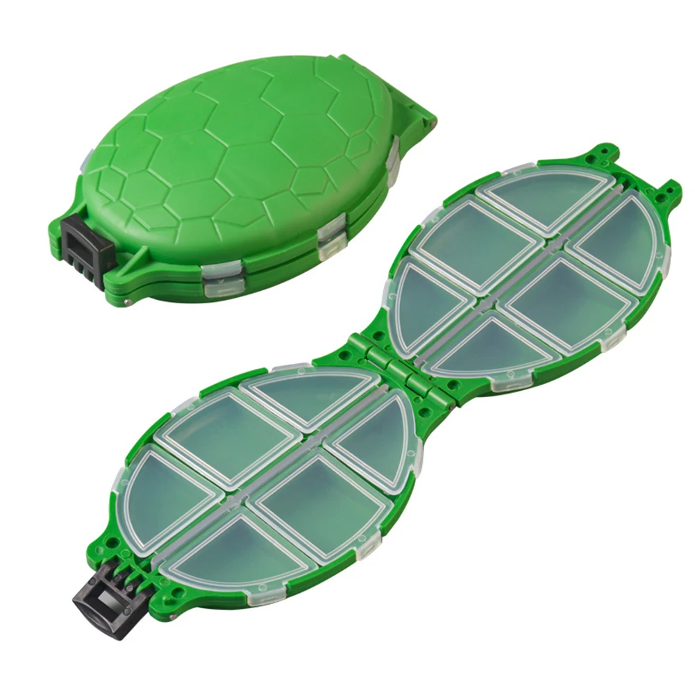 Universal Fishing Tackle Box Practical Turtle Style 11x7x3cm Carp Tackle Box Fishing Accessories Flying Fishing Kit
Universal Fishing Tackle Box Practical Turtle Style 11x7x3cm Carp Tackle Box Fishing Accessories Flying Fishing Kit