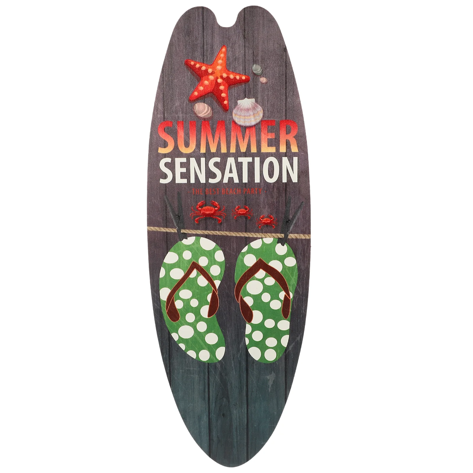 Wood Surfboard Sign Ornaments Wooden Hanging Surfboard Plaque Wall Decor Beach Coastal Summer Nautical Welcome Decorations
Wood Surfboard Sign Ornaments Wooden Hanging Surfboard Plaque Wall Decor Beach Coastal Summer Nautical Welcome Decorations