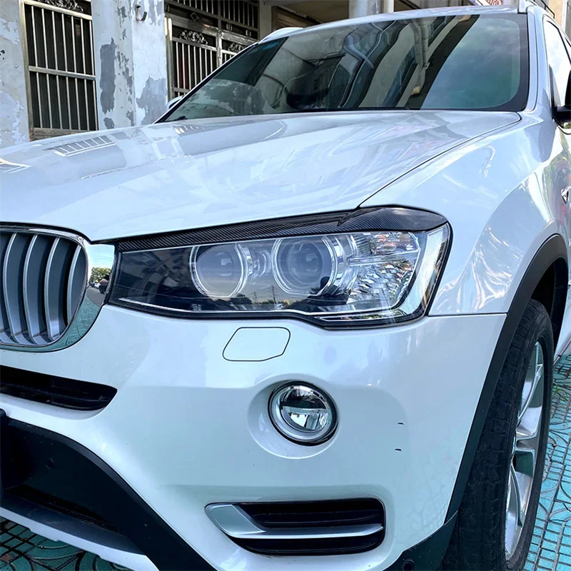 2 шт. для BMW X3 F25 X4 F26 2014-2018 Налобные веки для бровей комплект наклеек для тюнинга глянцевый черный ABS пластик автомобильные аксессуары
2 шт. для BMW X3 F25 X4 F26 2014-2018 Налобные веки для бровей комплект наклеек для тюнинга глянцевый черный ABS пластик автомобильные аксессуары