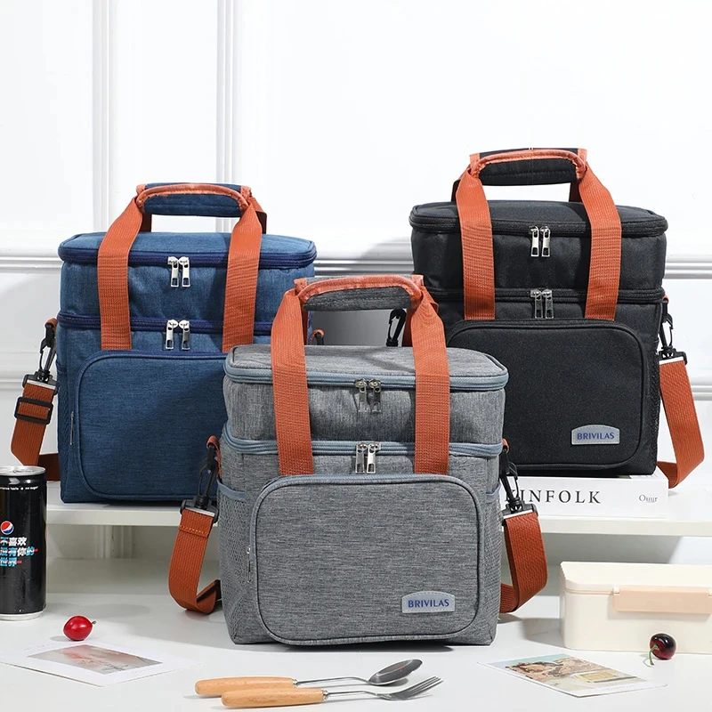 New Double layered Lunch Bag Hot selling Large Capacity Ice Bag Outdoor Camping with Rice and Picnic Bag Crossbody Insulation Ba
New Double layered Lunch Bag Hot selling Large Capacity Ice Bag Outdoor Camping with Rice and Picnic Bag Crossbody Insulation Ba