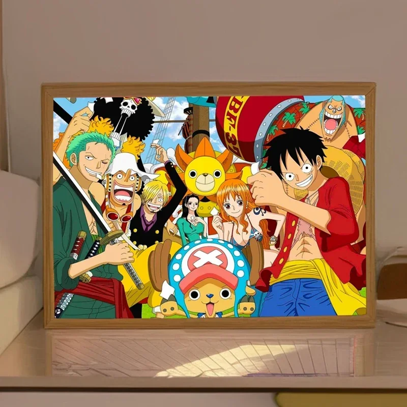 Wall Light Painting Japanese Anime Pirate King Desktop Photo Frame Ornaments Atmosphere LED Night Lamp Bedroom Decor Friend Gift
Wall Light Painting Japanese Anime Pirate King Desktop Photo Frame Ornaments Atmosphere LED Night Lamp Bedroom Decor Friend Gift