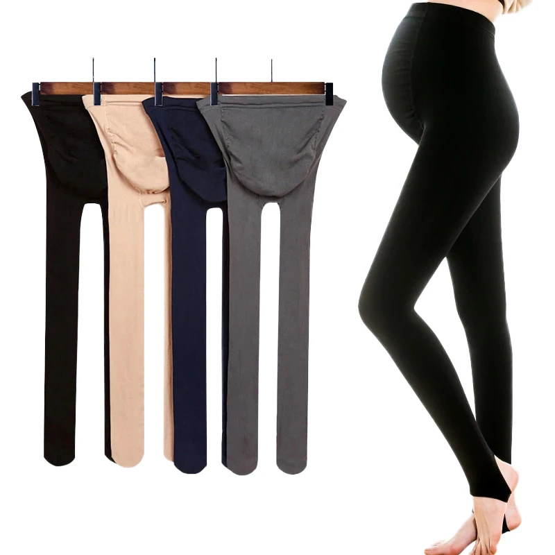 

2024 Emotion Moms Stockings 320D Pregnant Hosiery Thin Plus Size Tights Fertilizer To Increase Crotch Pantyhose Anti-off Silk