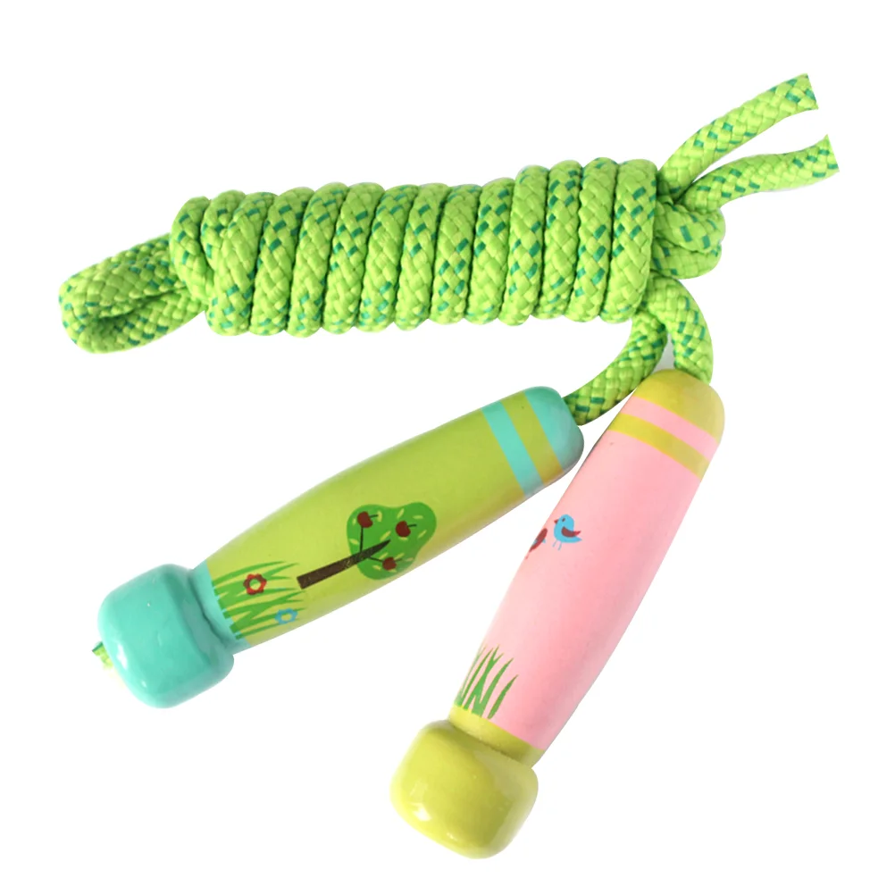 Wooden Handle Jump Rope Jumping Exercise Equipment Cartoon Skipping Rope for School Home Students Kids Children (Forest Style)
Wooden Handle Jump Rope Jumping Exercise Equipment Cartoon Skipping Rope for School Home Students Kids Children (Forest Style)