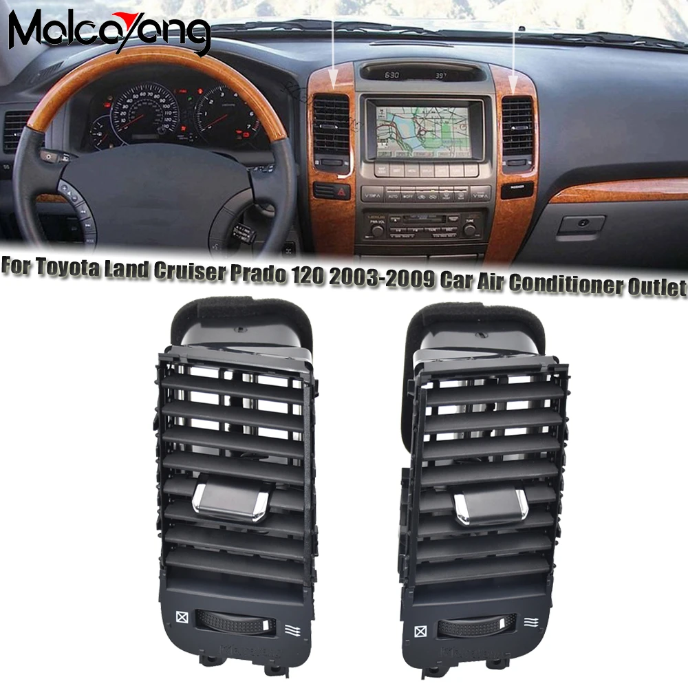 New Air Conditioner Outlet A/C Air Conditioning Vents Plate Panel For Toyota Land Cruiser Prado 120 2003-2009 Car Accessories
New Air Conditioner Outlet A/C Air Conditioning Vents Plate Panel For Toyota Land Cruiser Prado 120 2003-2009 Car Accessories
