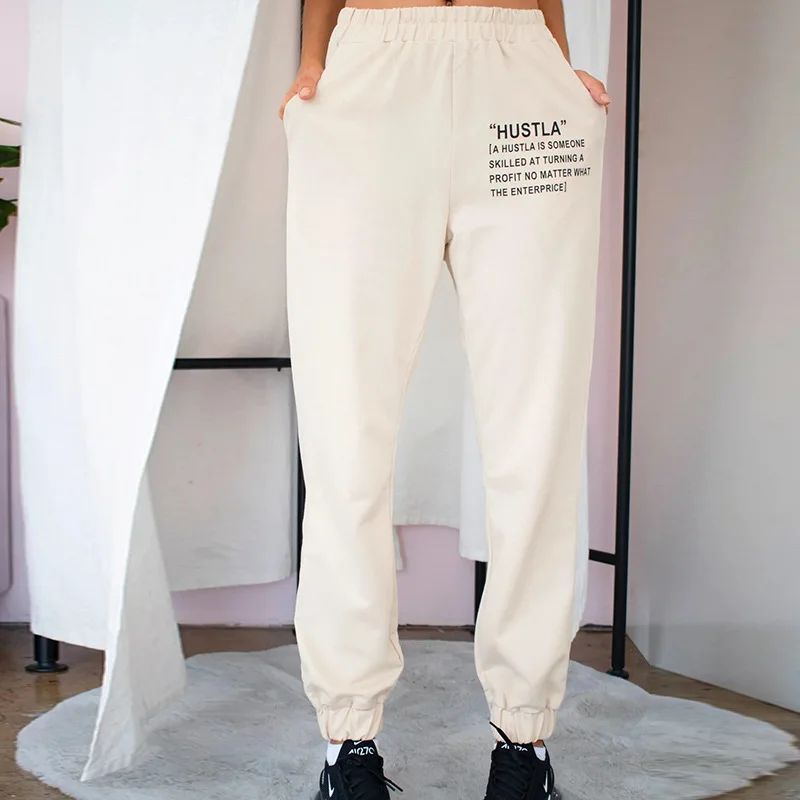 European and American women men sweatpants new spring fashion letter printing elastic waist loose street casual pants
European and American women men sweatpants new spring fashion letter printing elastic waist loose street casual pants