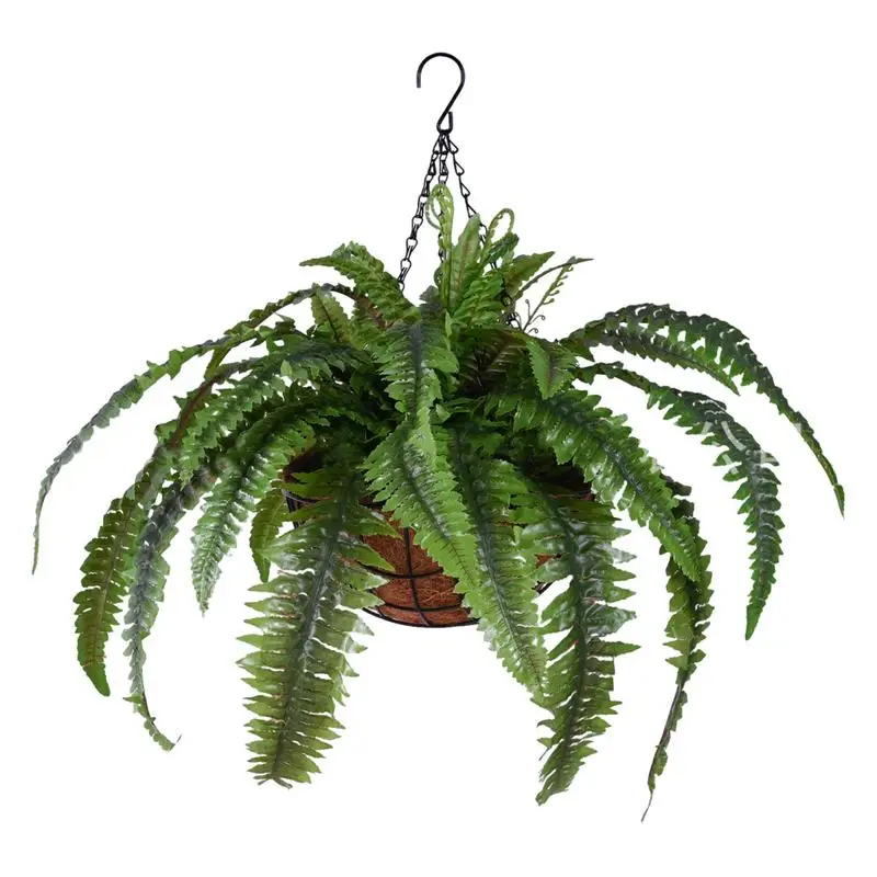 Artificial Fern Hanging Basket Outdoor UV Resistant Fake Faux Seaweed Ferns Artificial Plant Home & Garden Decor Accessories
Artificial Fern Hanging Basket Outdoor UV Resistant Fake Faux Seaweed Ferns Artificial Plant Home & Garden Decor Accessories