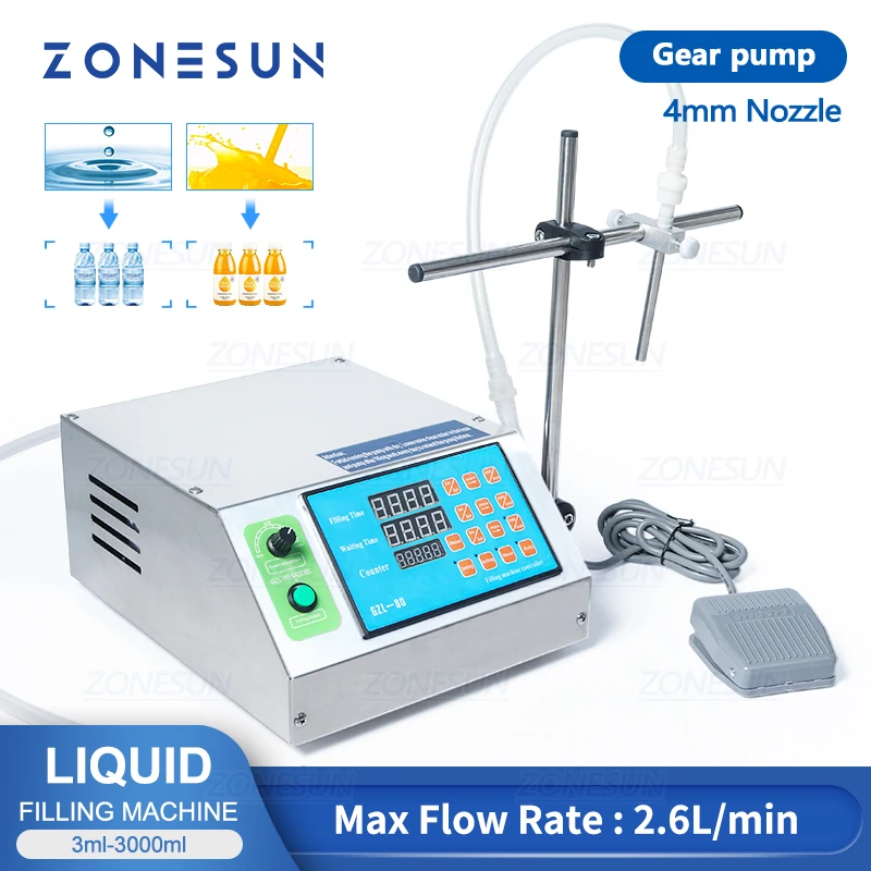 ZONESUN зубчатый насос, бутылка, наполнитель для воды, полуавтоматическая жидкая бутылка, Настольная разливочная машина для сока, напитков, напитков, масла, духов
ZONESUN зубчатый насос, бутылка, наполнитель для воды, полуавтоматическая жидкая бутылка, Настольная разливочная машина для сока, напитков, напитков, масла, духов