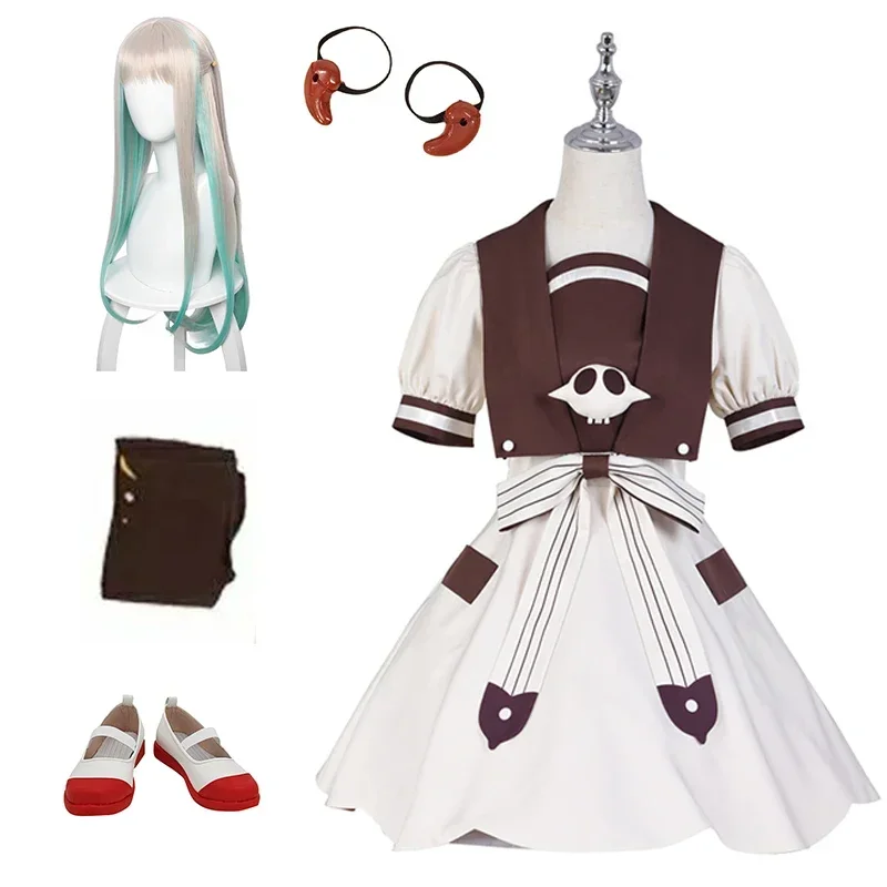 Anime Toilet Bound Hanako Kun Jibaku Shounen Hanako Kun Cosplay Dress Yashiro Nene Cosplay Costume Halloween Custom Made
Anime Toilet Bound Hanako Kun Jibaku Shounen Hanako Kun Cosplay Dress Yashiro Nene Cosplay Costume Halloween Custom Made