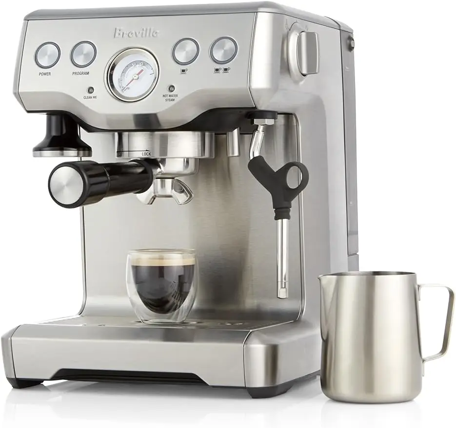 

Breville Infuser Espresso Machine BES840XL, Brushed Stainless Steel