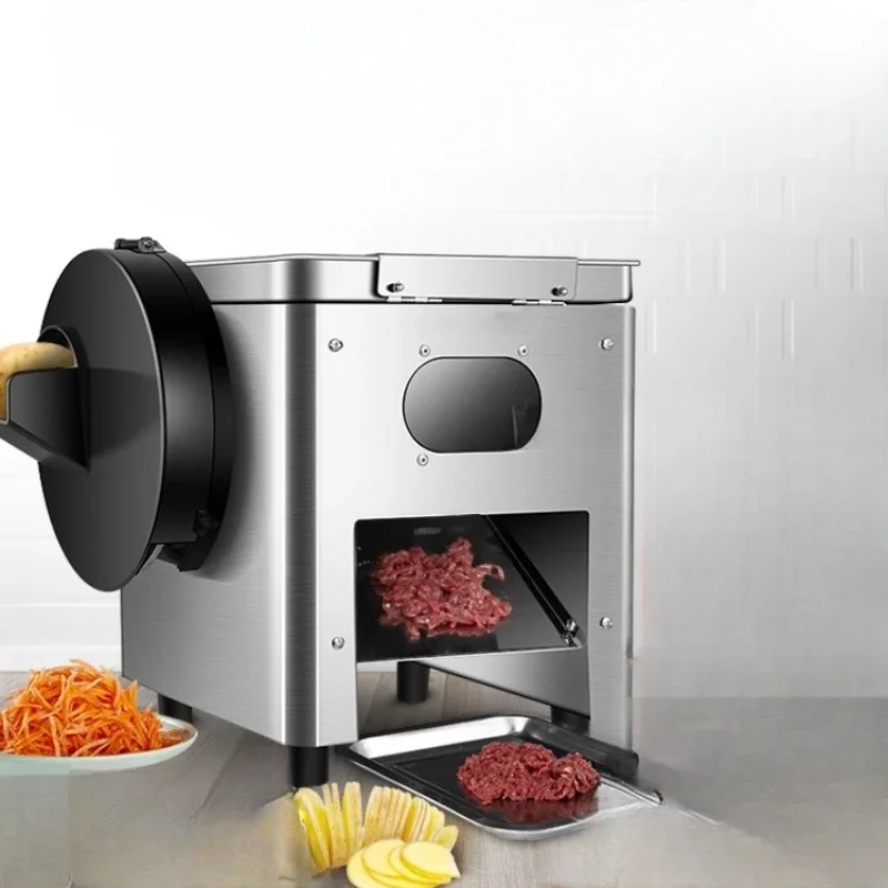 Commercial electric meat cutter stainless steel fully automatic multifunctional vegetable cutter dicing machine slicing and
Commercial electric meat cutter stainless steel fully automatic multifunctional vegetable cutter dicing machine slicing and