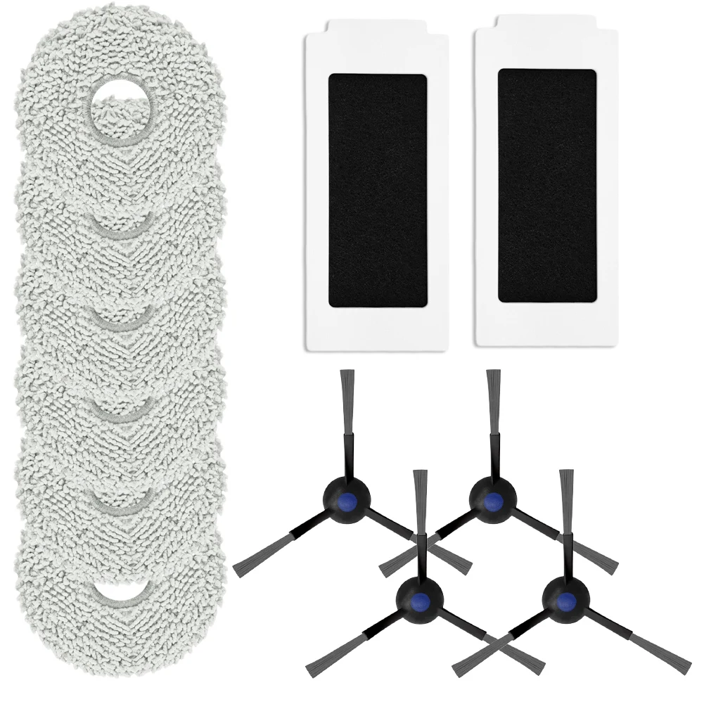 Maintain a Healthier Living Environment with Filter Side Brush Mop Cloths for Deebot T30 PRO for OMNI T30 Max T30
Maintain a Healthier Living Environment with Filter Side Brush Mop Cloths for Deebot T30 PRO for OMNI T30 Max T30